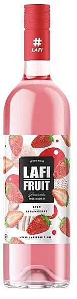 Lafi Fruit - jahoda - arom. koktejl z vinných výrobků s příchutí