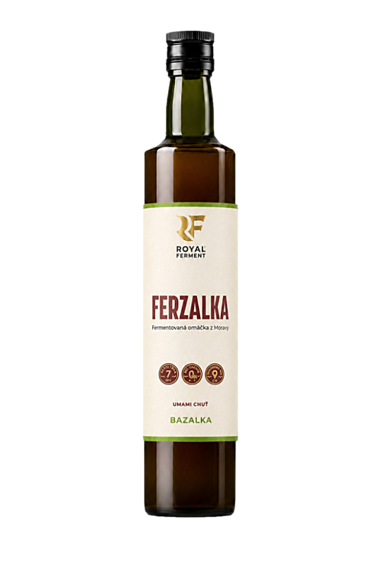 Ferzalka bazalka, fermentovaná omáčka, 500 ml