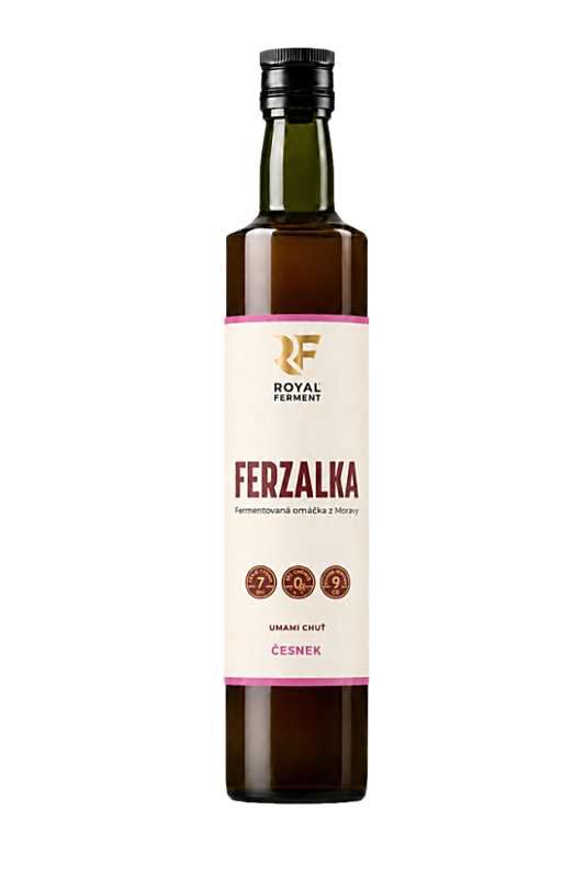 Ferzalka česnek, fermentovaná omáčka, 500 ml